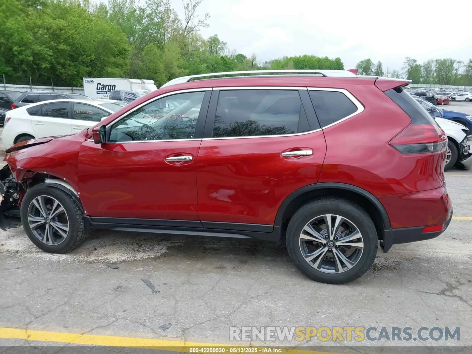 15 Photograph of a damaged car 5N1AT2MV4KC810144 NISSAN ROGUE 2019
