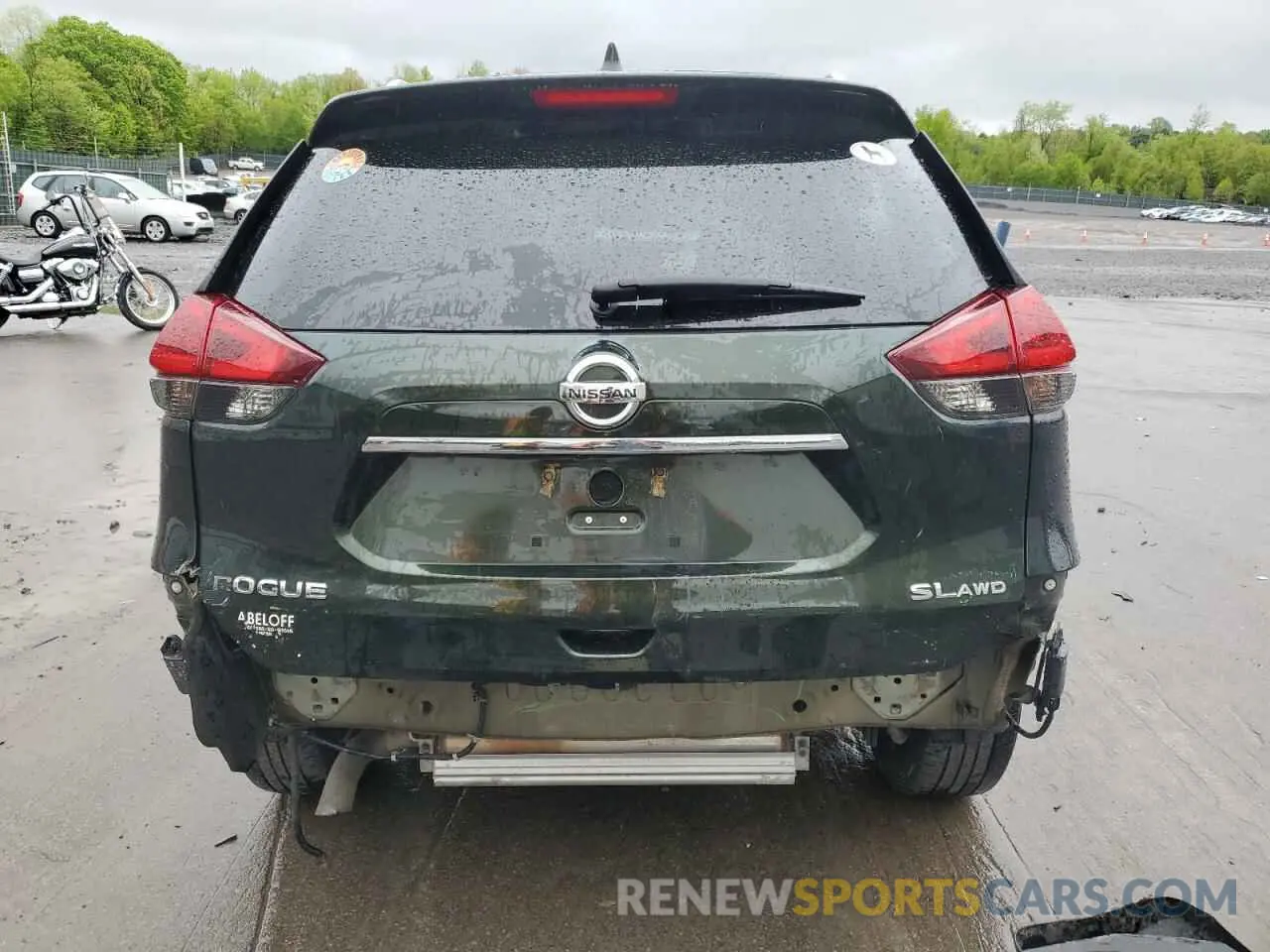 6 Photograph of a damaged car 5N1AT2MV4KC812380 NISSAN ROGUE 2019