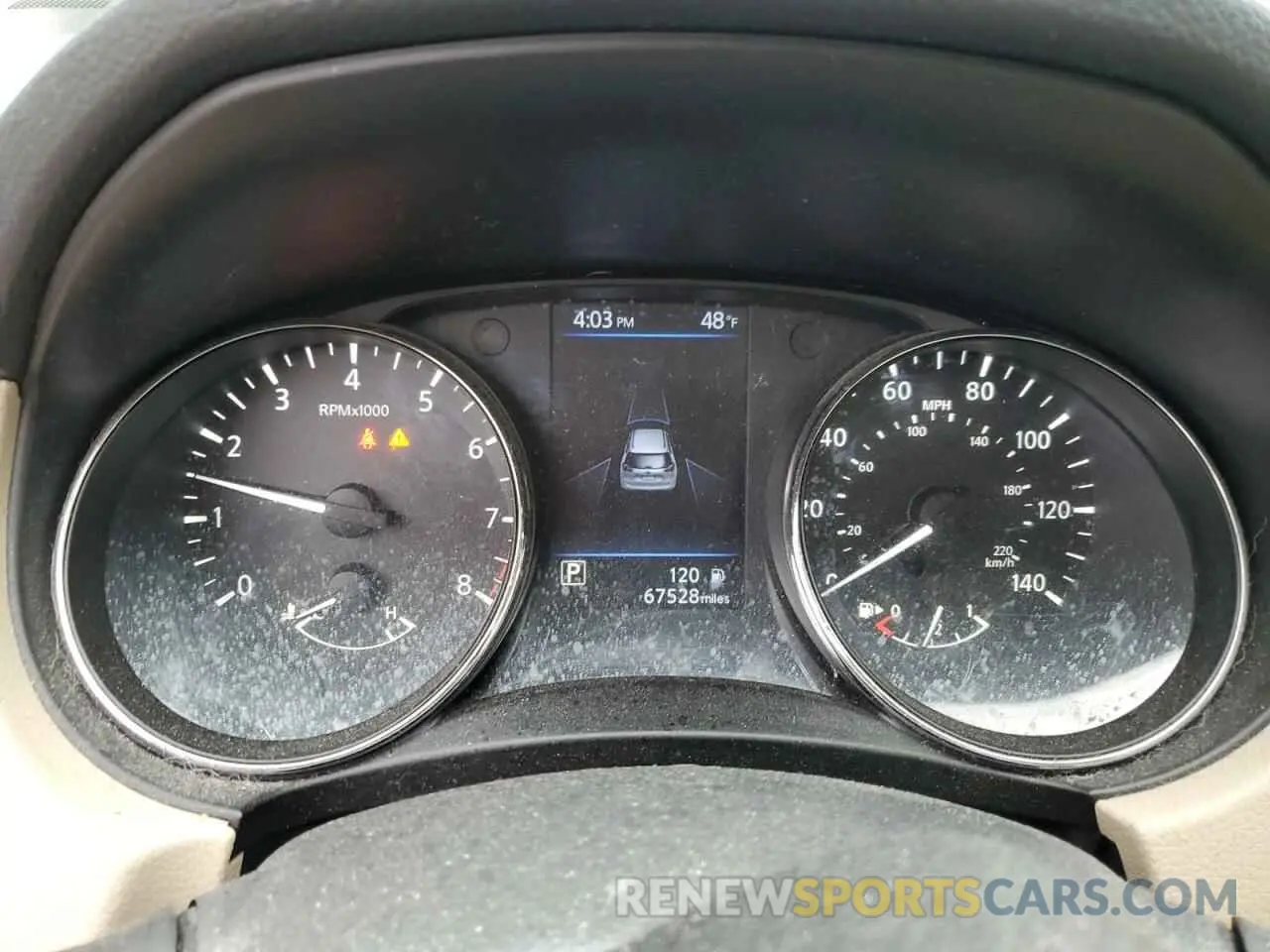 9 Photograph of a damaged car 5N1AT2MV4KC812380 NISSAN ROGUE 2019