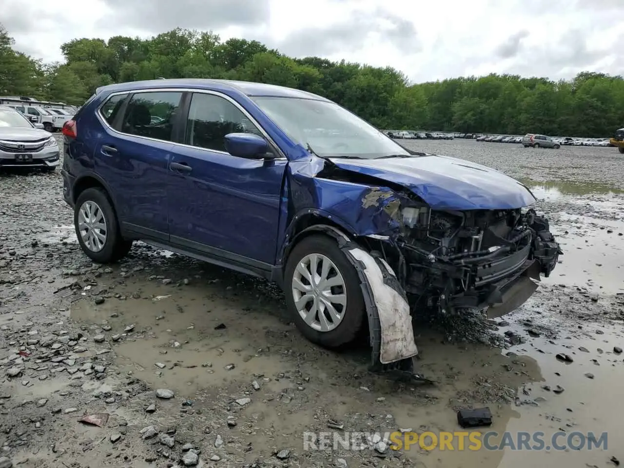 4 Photograph of a damaged car 5N1AT2MV4KC831267 NISSAN ROGUE 2019