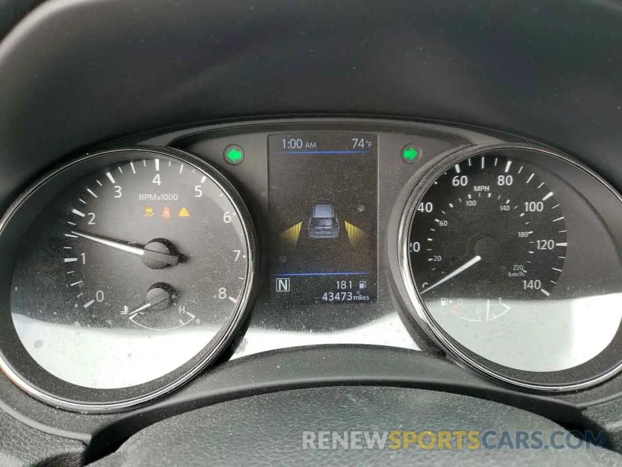 9 Photograph of a damaged car 5N1AT2MV4KC831267 NISSAN ROGUE 2019