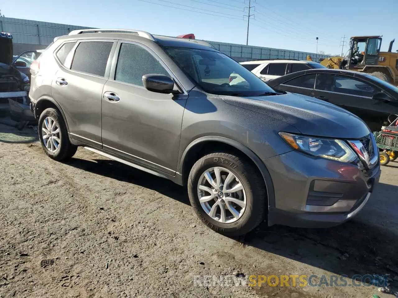 4 Photograph of a damaged car 5N1AT2MV5KC703734 NISSAN ROGUE 2019
