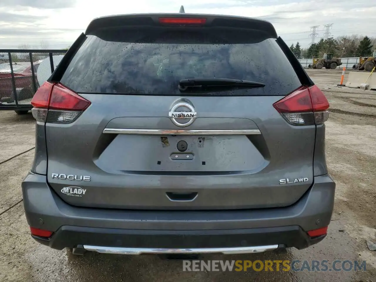 6 Photograph of a damaged car 5N1AT2MV5KC704740 NISSAN ROGUE 2019