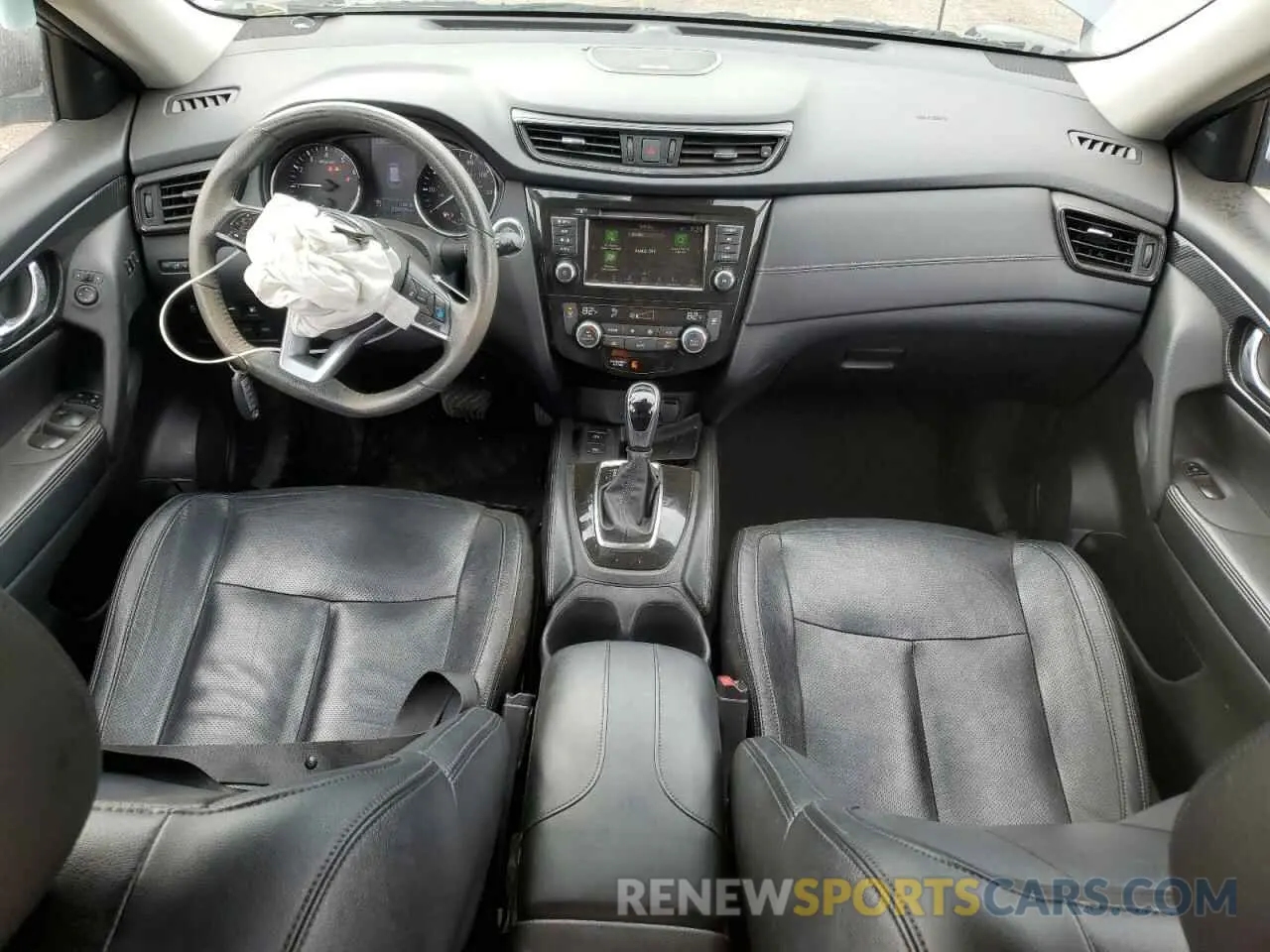 8 Photograph of a damaged car 5N1AT2MV5KC704740 NISSAN ROGUE 2019