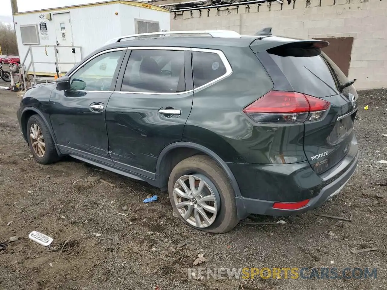 2 Photograph of a damaged car 5N1AT2MV5KC719691 NISSAN ROGUE 2019
