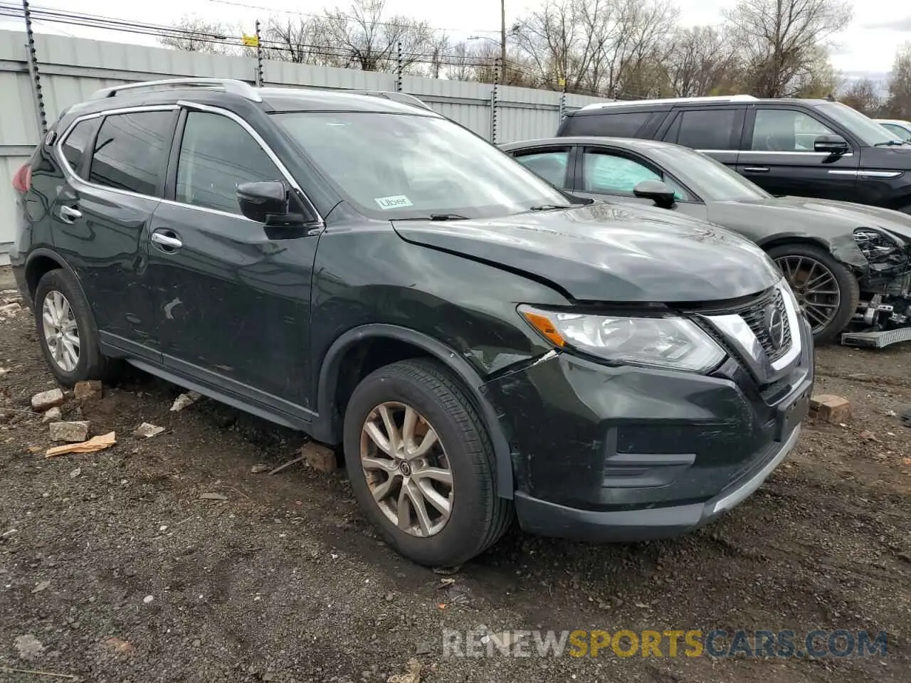 4 Photograph of a damaged car 5N1AT2MV5KC719691 NISSAN ROGUE 2019