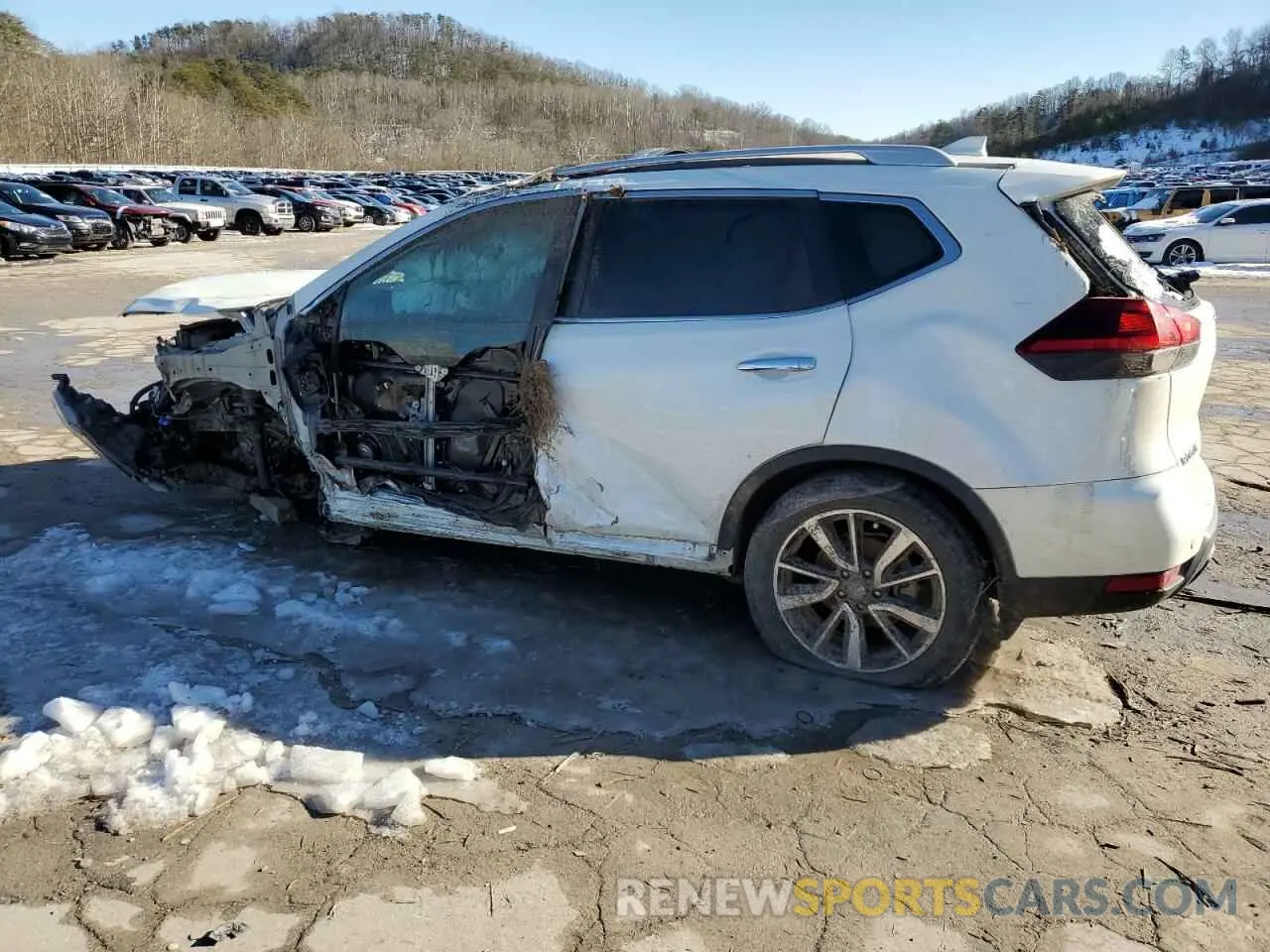 2 Photograph of a damaged car 5N1AT2MV5KC756336 NISSAN ROGUE 2019