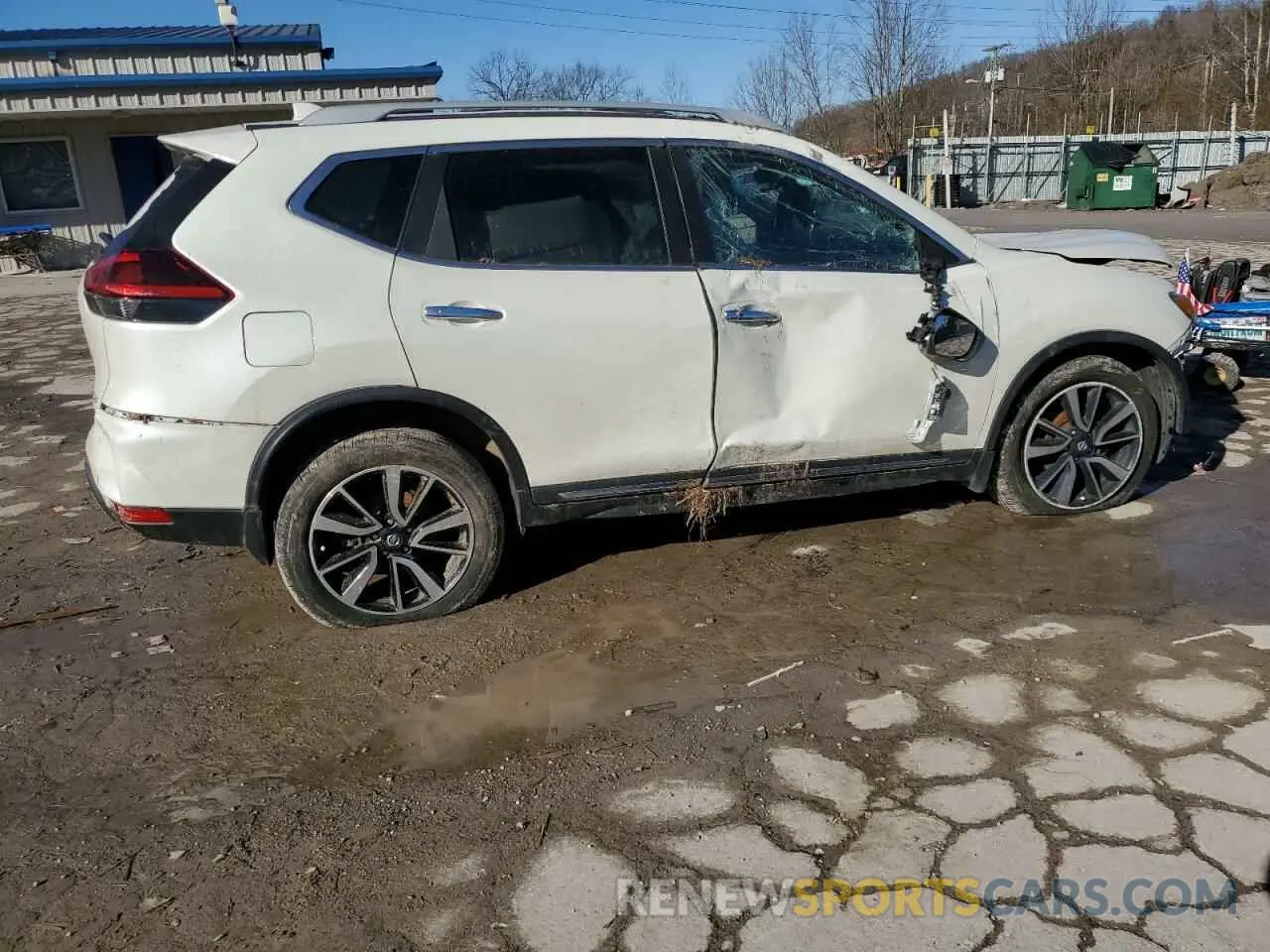 3 Photograph of a damaged car 5N1AT2MV5KC756336 NISSAN ROGUE 2019