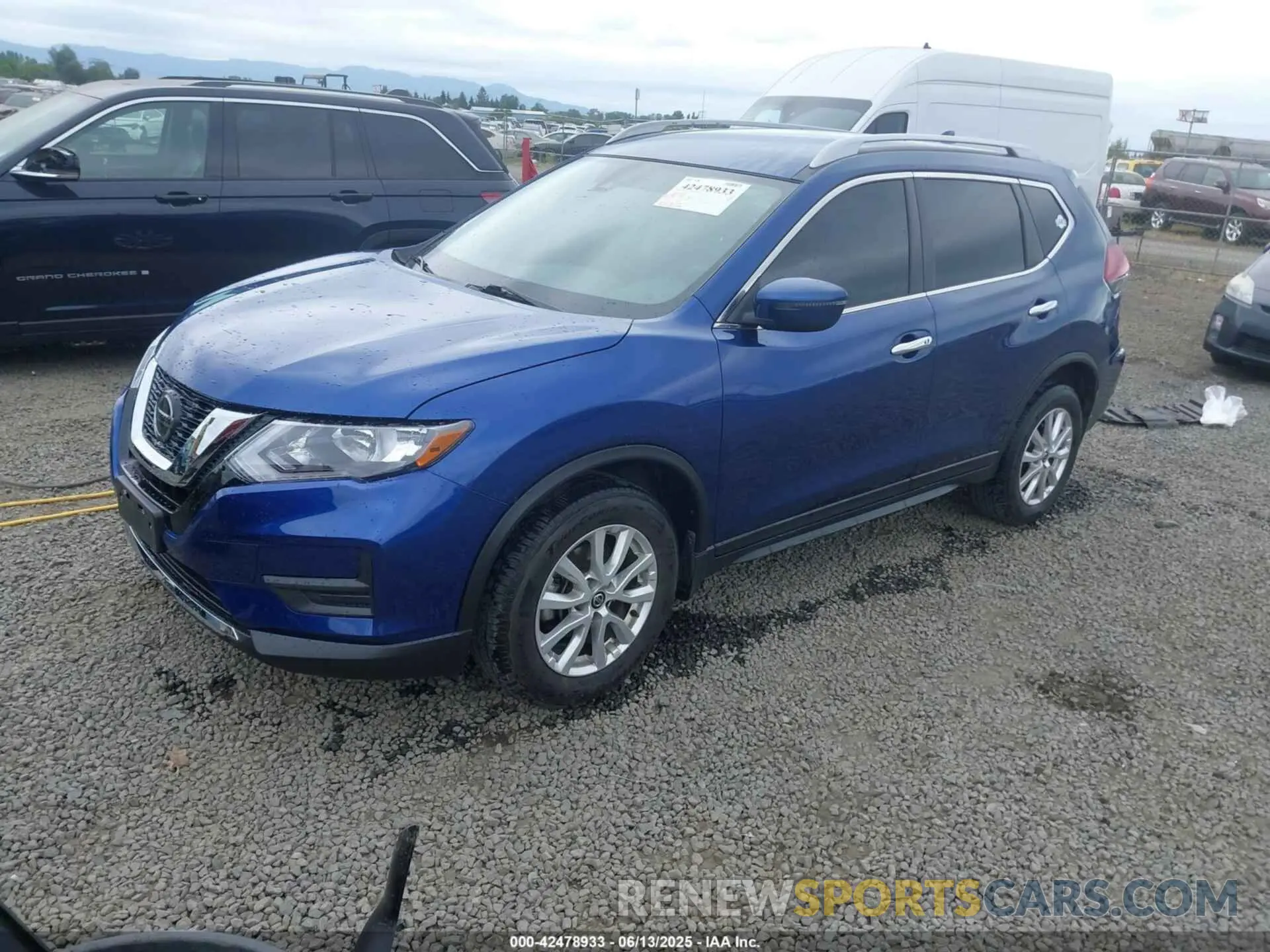 2 Photograph of a damaged car 5N1AT2MV5KC758717 NISSAN ROGUE 2019