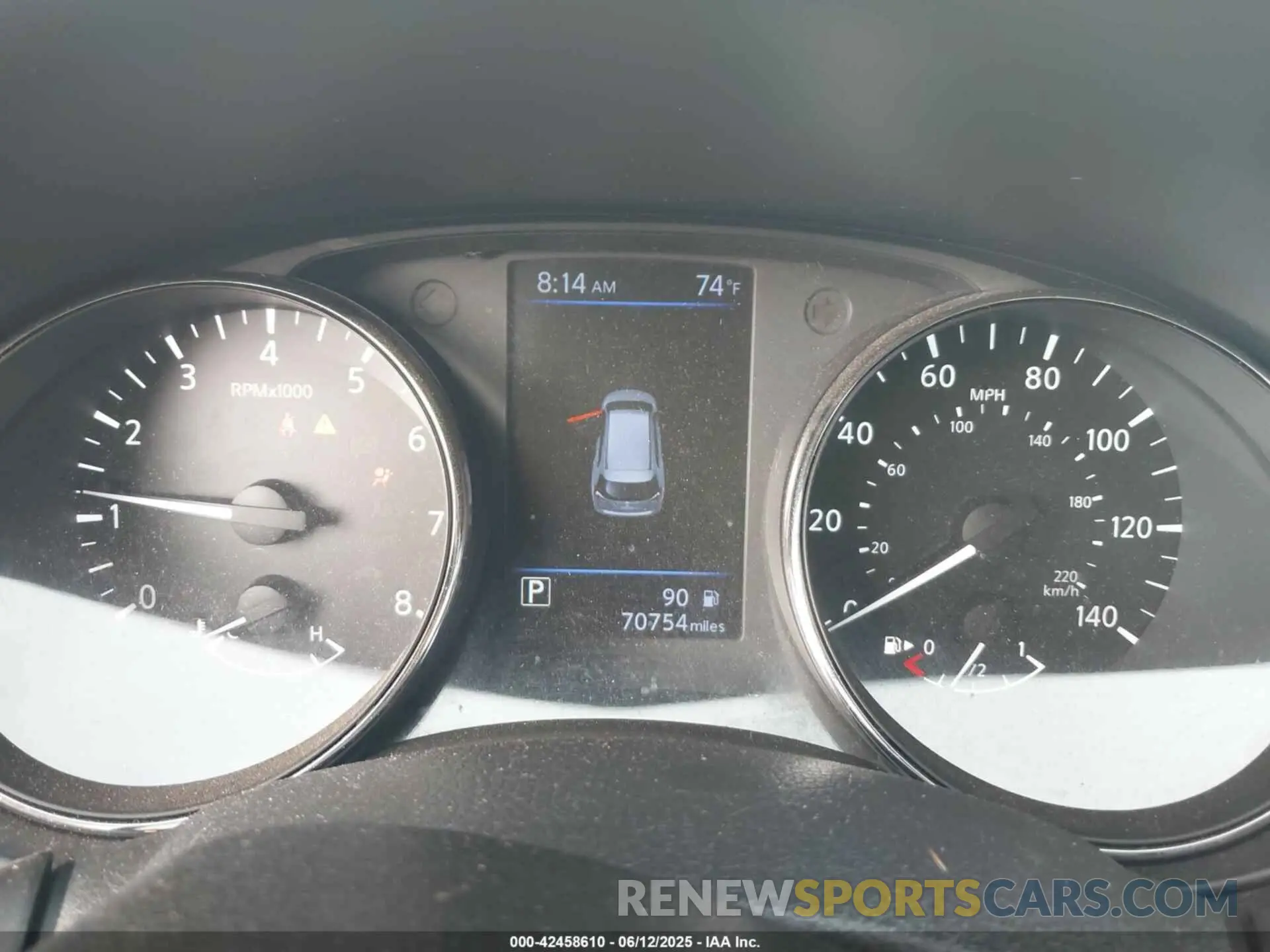 7 Photograph of a damaged car 5N1AT2MV5KC767952 NISSAN ROGUE 2019