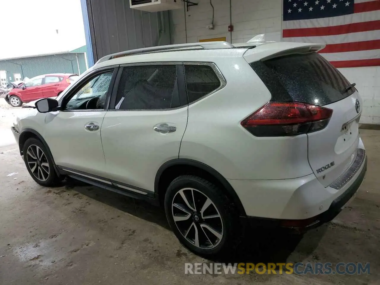 2 Photograph of a damaged car 5N1AT2MV5KC772844 NISSAN ROGUE 2019