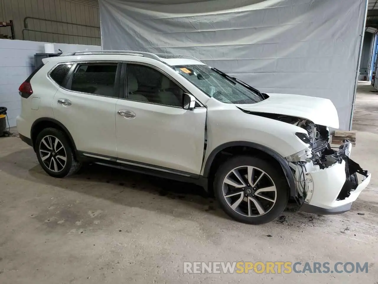 4 Photograph of a damaged car 5N1AT2MV5KC772844 NISSAN ROGUE 2019