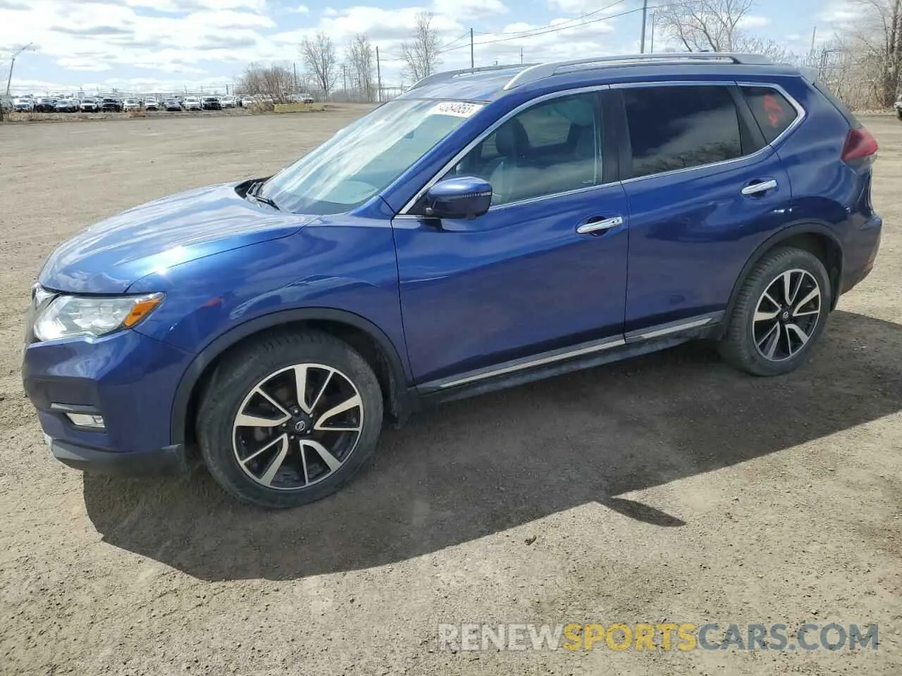 1 Photograph of a damaged car 5N1AT2MV5KC777526 NISSAN ROGUE 2019