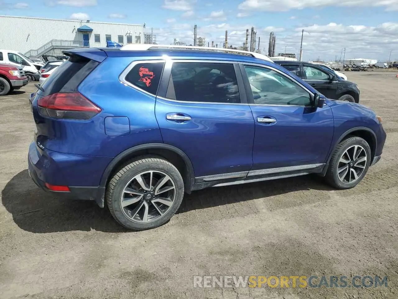 3 Photograph of a damaged car 5N1AT2MV5KC777526 NISSAN ROGUE 2019