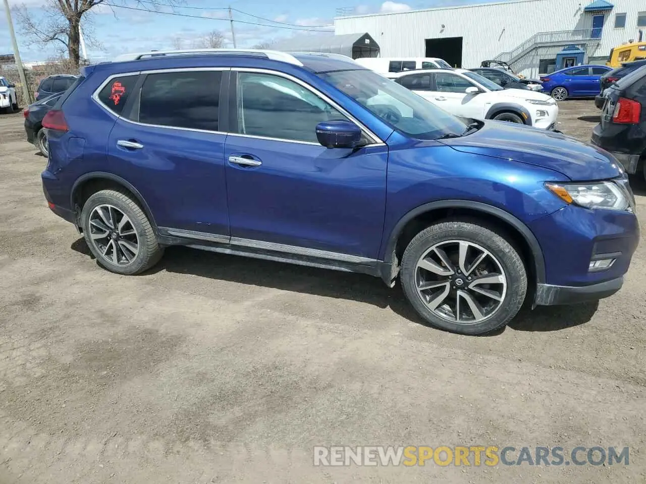 4 Photograph of a damaged car 5N1AT2MV5KC777526 NISSAN ROGUE 2019