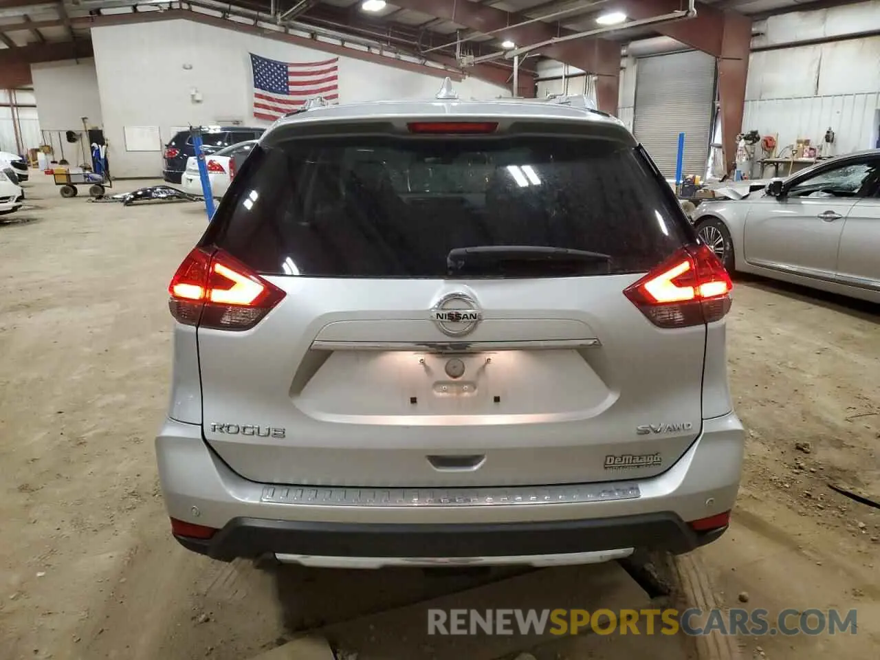 6 Photograph of a damaged car 5N1AT2MV5KC799378 NISSAN ROGUE 2019