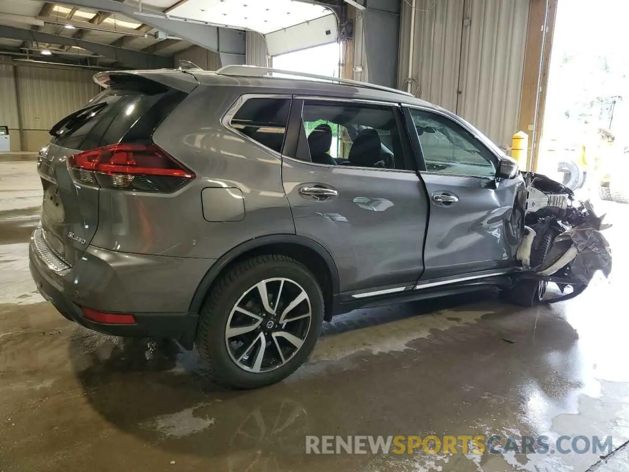 3 Photograph of a damaged car 5N1AT2MV5KC802442 NISSAN ROGUE 2019
