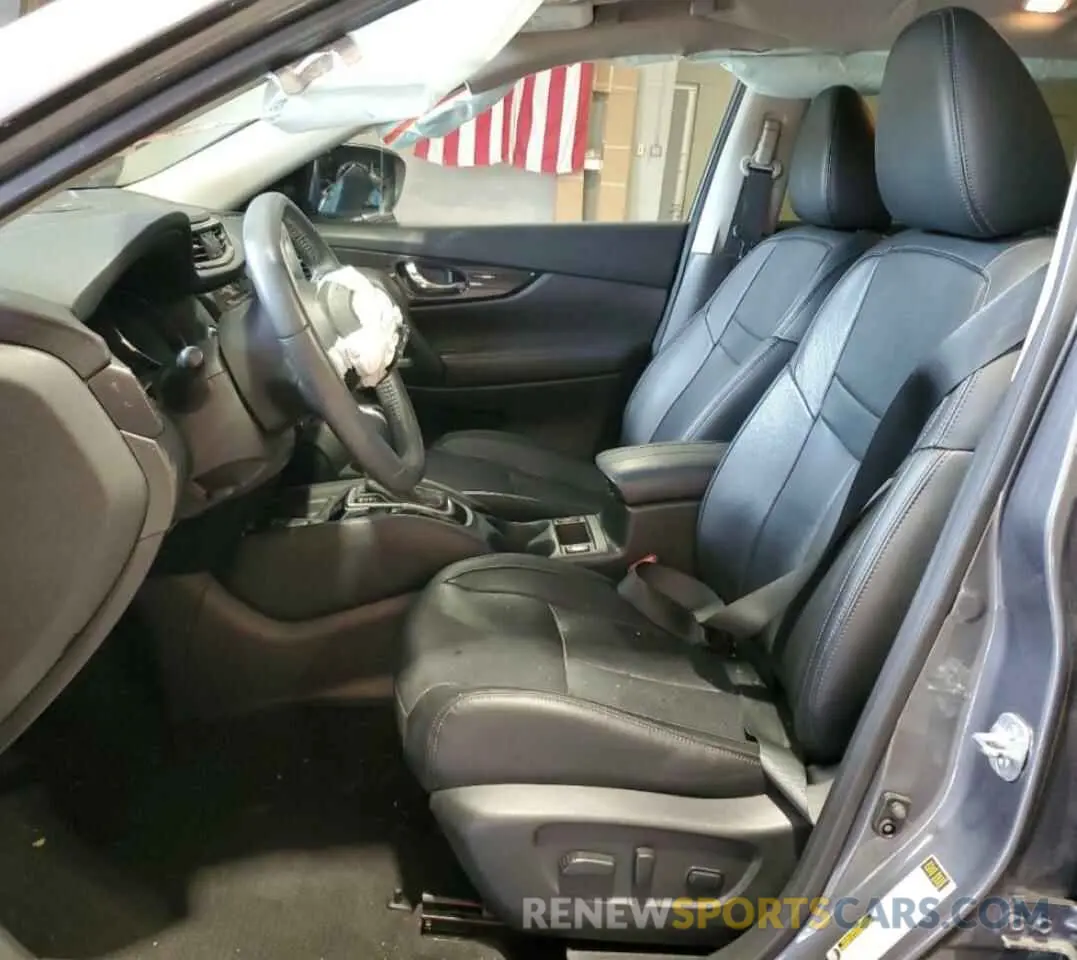 7 Photograph of a damaged car 5N1AT2MV5KC802442 NISSAN ROGUE 2019