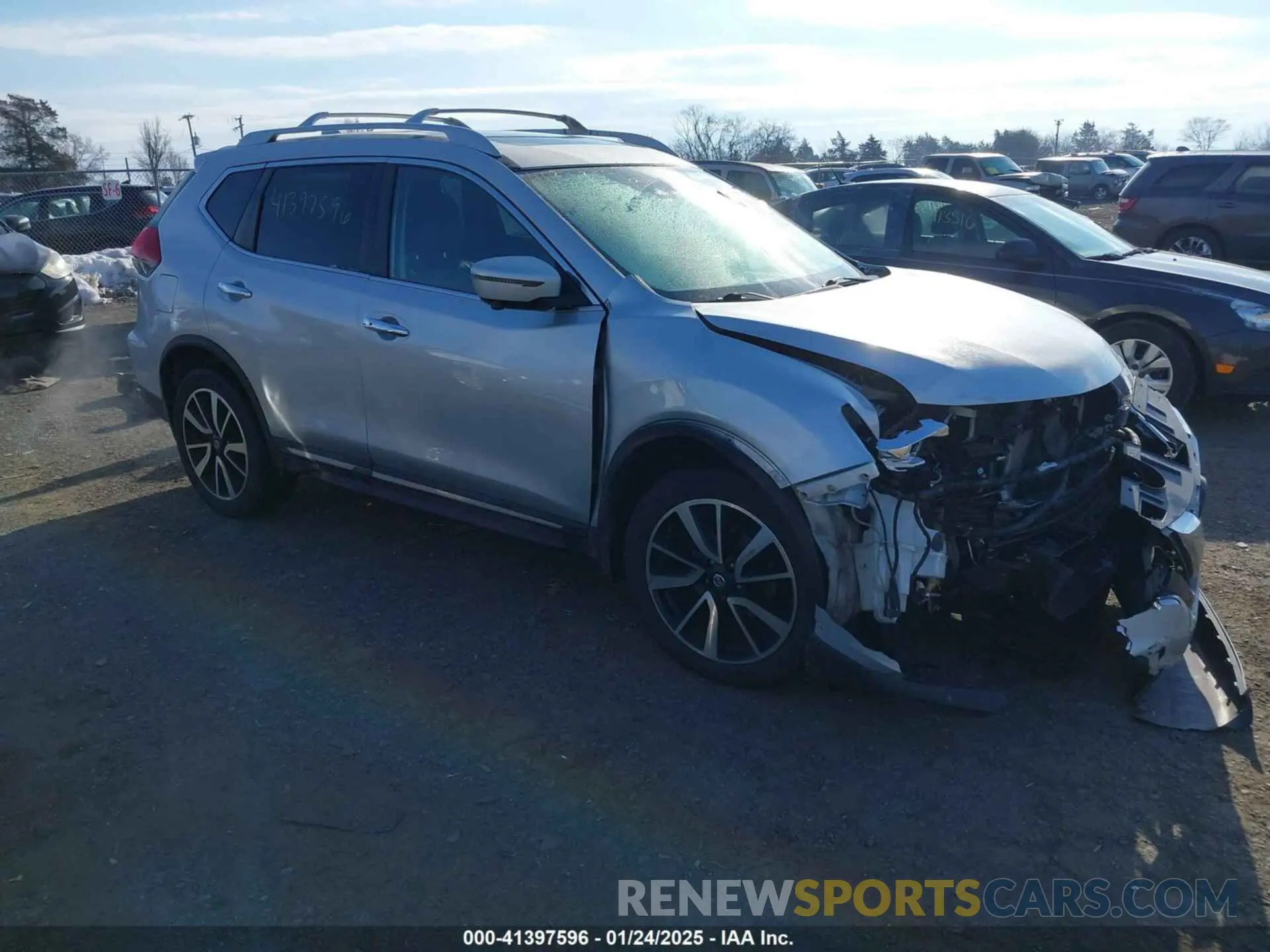 1 Photograph of a damaged car 5N1AT2MV5KC818625 NISSAN ROGUE 2019