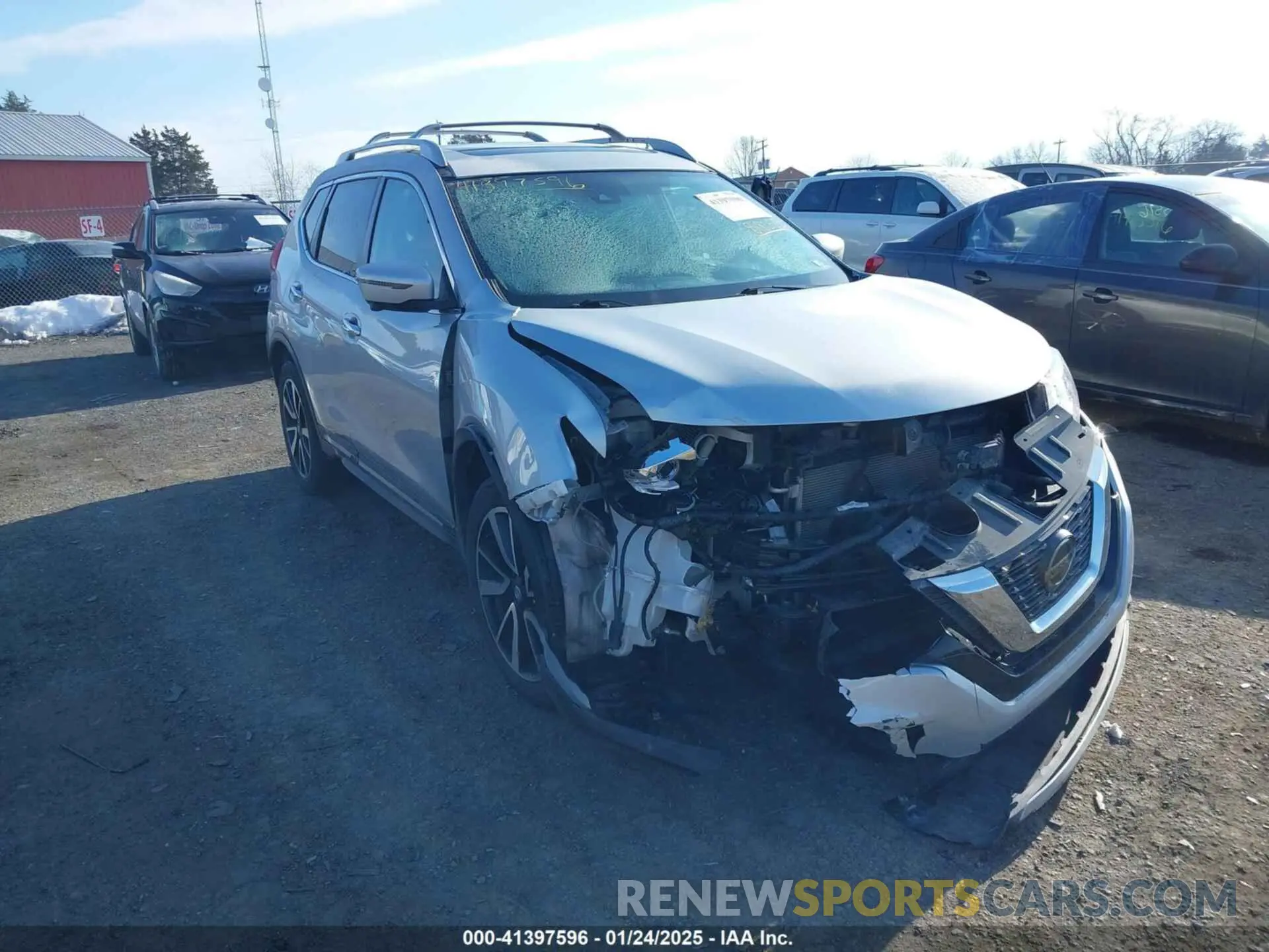 6 Photograph of a damaged car 5N1AT2MV5KC818625 NISSAN ROGUE 2019