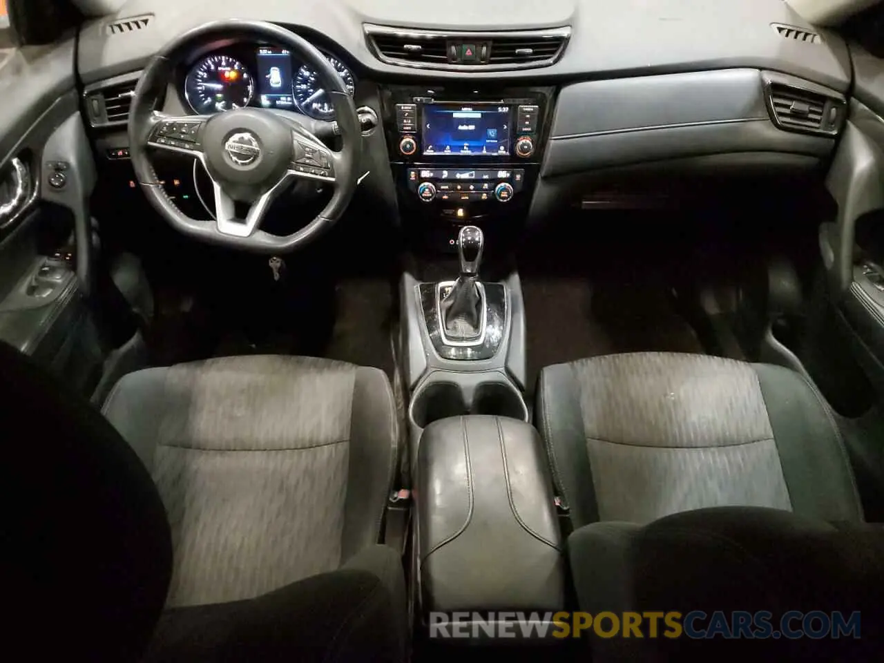 8 Photograph of a damaged car 5N1AT2MV6KC730151 NISSAN ROGUE 2019