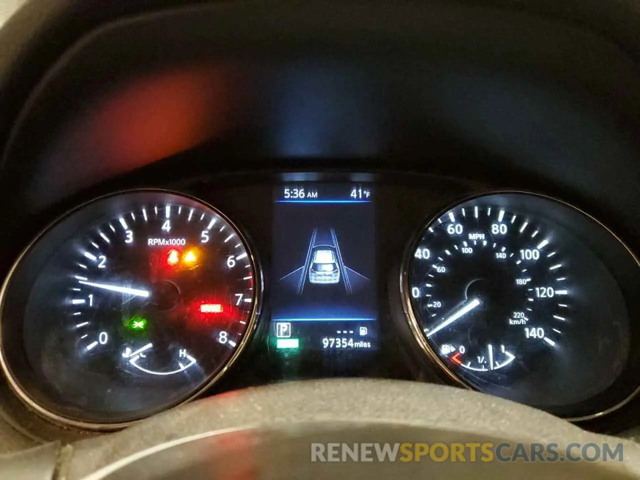 9 Photograph of a damaged car 5N1AT2MV6KC730151 NISSAN ROGUE 2019