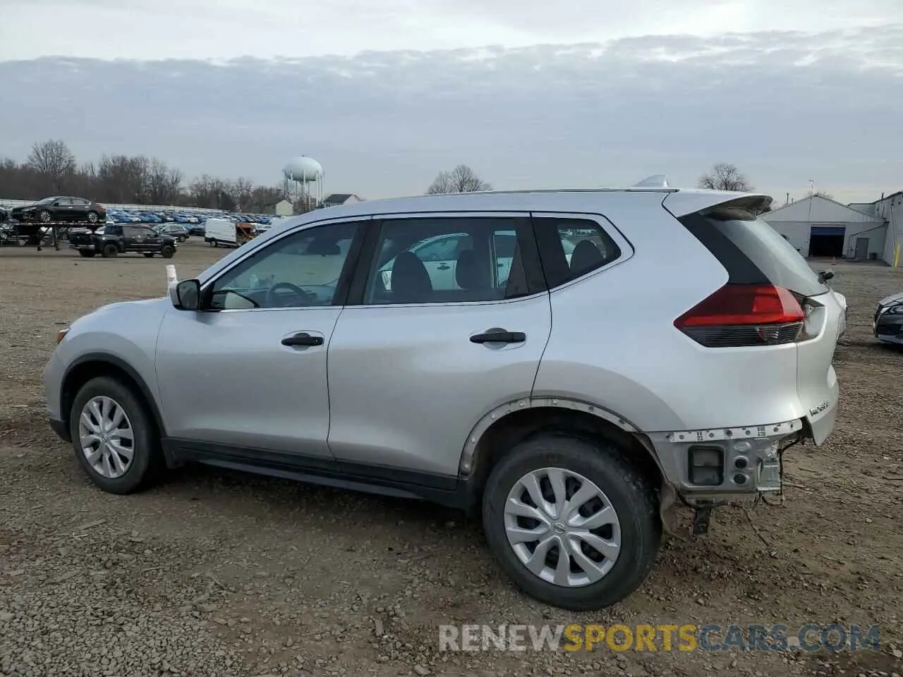 2 Photograph of a damaged car 5N1AT2MV6KC745927 NISSAN ROGUE 2019