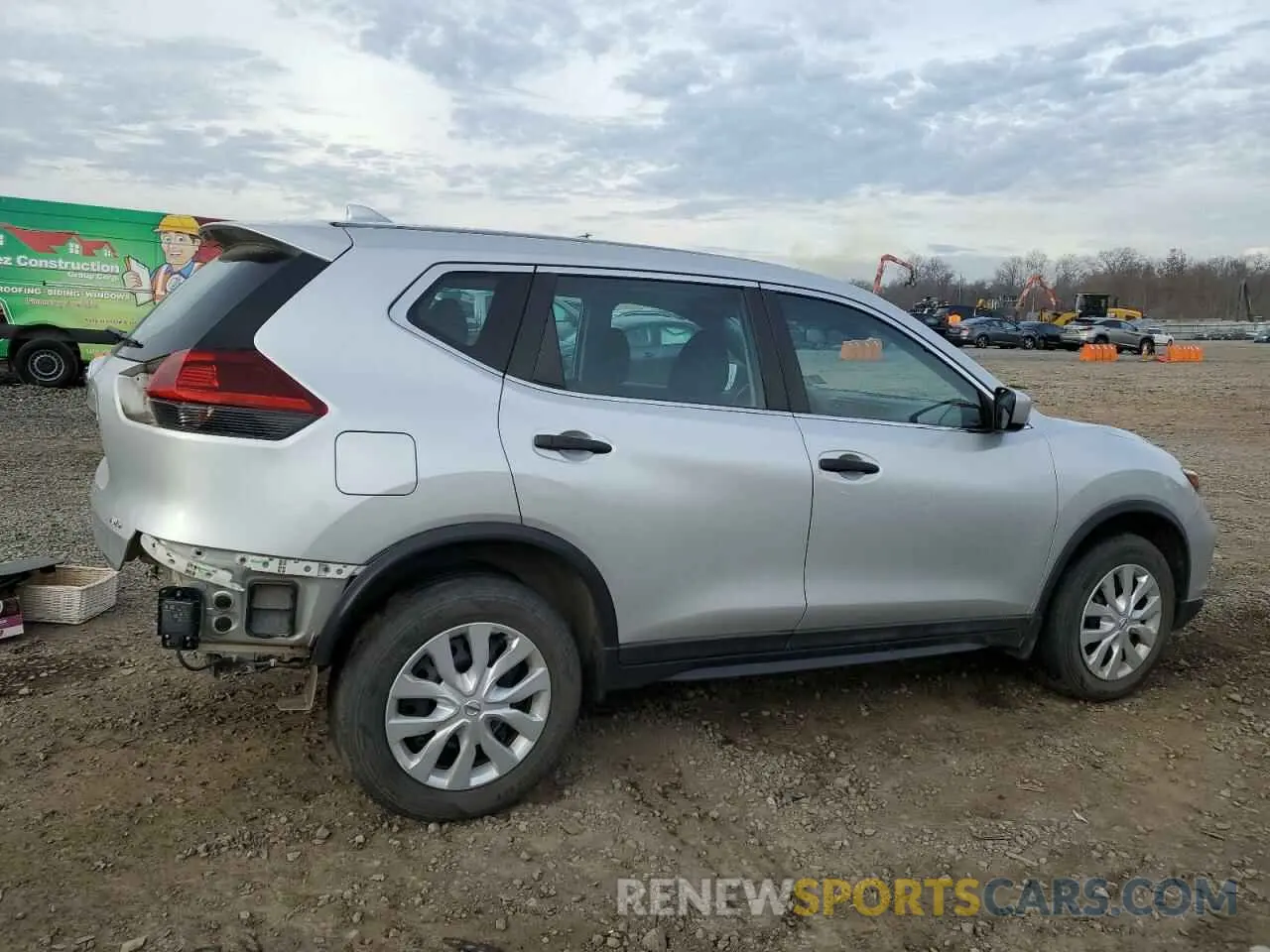 3 Photograph of a damaged car 5N1AT2MV6KC745927 NISSAN ROGUE 2019