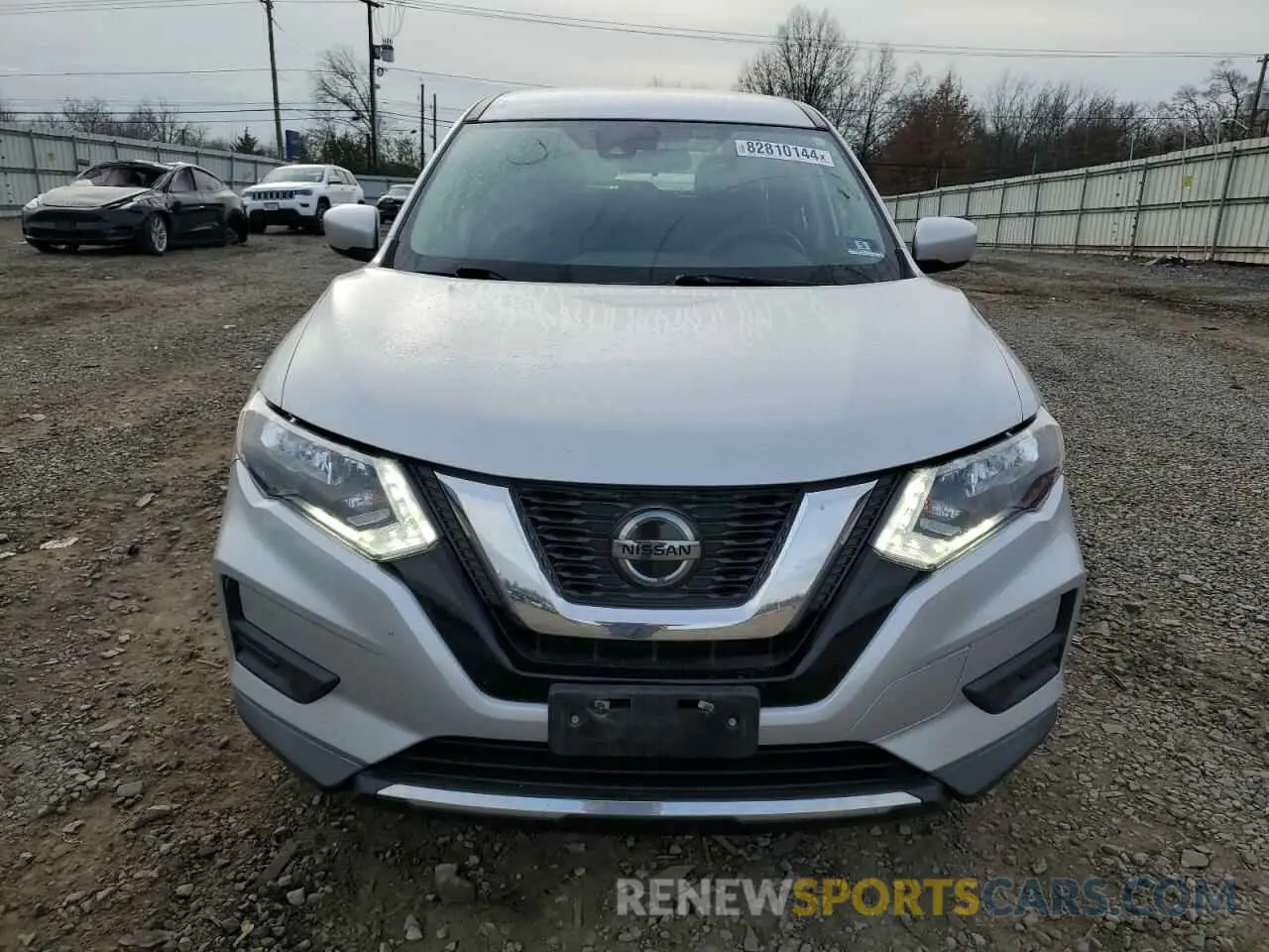 5 Photograph of a damaged car 5N1AT2MV6KC745927 NISSAN ROGUE 2019