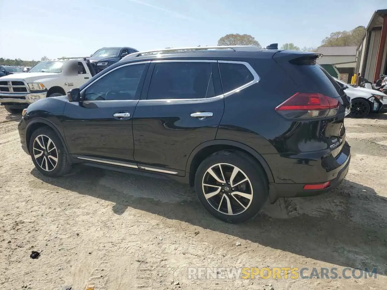 2 Photograph of a damaged car 5N1AT2MV6KC764915 NISSAN ROGUE 2019