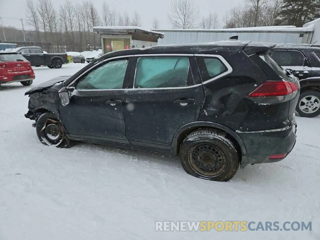 2 Photograph of a damaged car 5N1AT2MV6KC765918 NISSAN ROGUE 2019