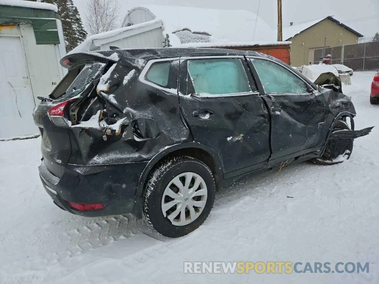 3 Photograph of a damaged car 5N1AT2MV6KC765918 NISSAN ROGUE 2019