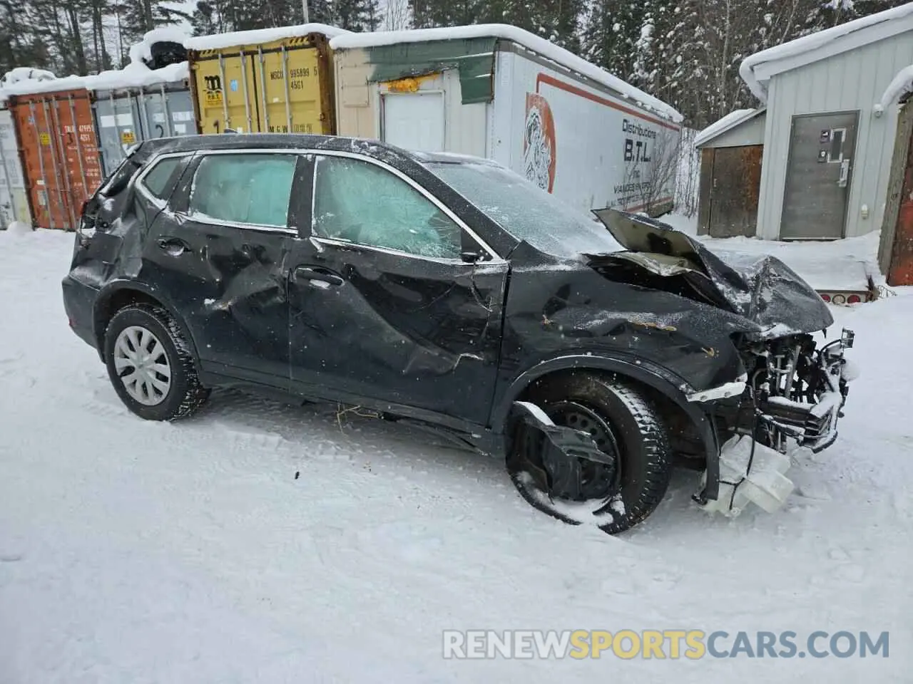 4 Photograph of a damaged car 5N1AT2MV6KC765918 NISSAN ROGUE 2019