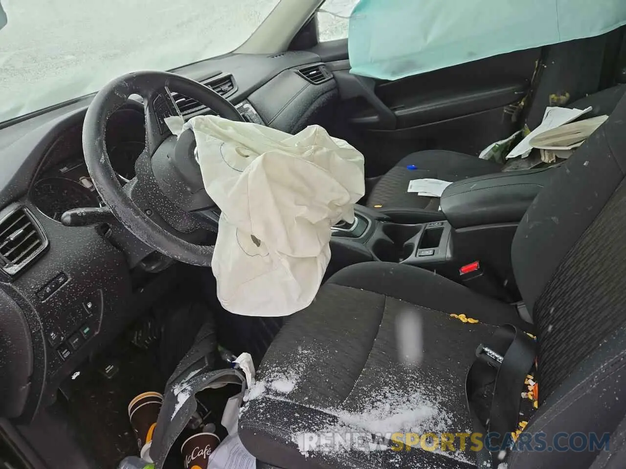 7 Photograph of a damaged car 5N1AT2MV6KC765918 NISSAN ROGUE 2019