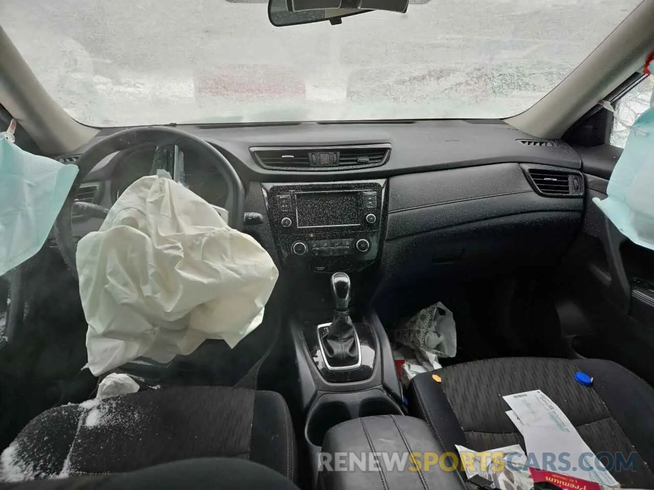 8 Photograph of a damaged car 5N1AT2MV6KC765918 NISSAN ROGUE 2019