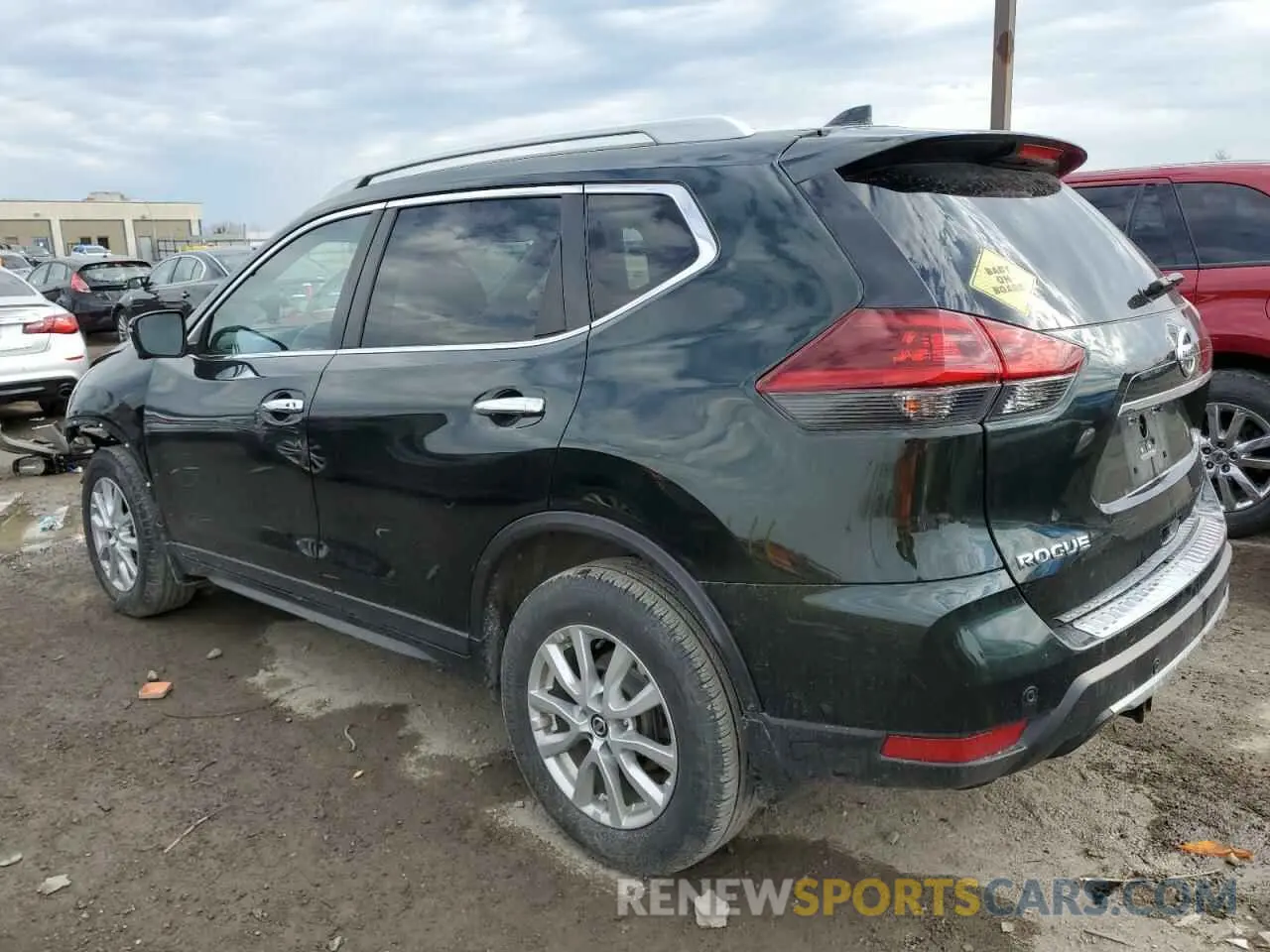 2 Photograph of a damaged car 5N1AT2MV6KC797056 NISSAN ROGUE 2019