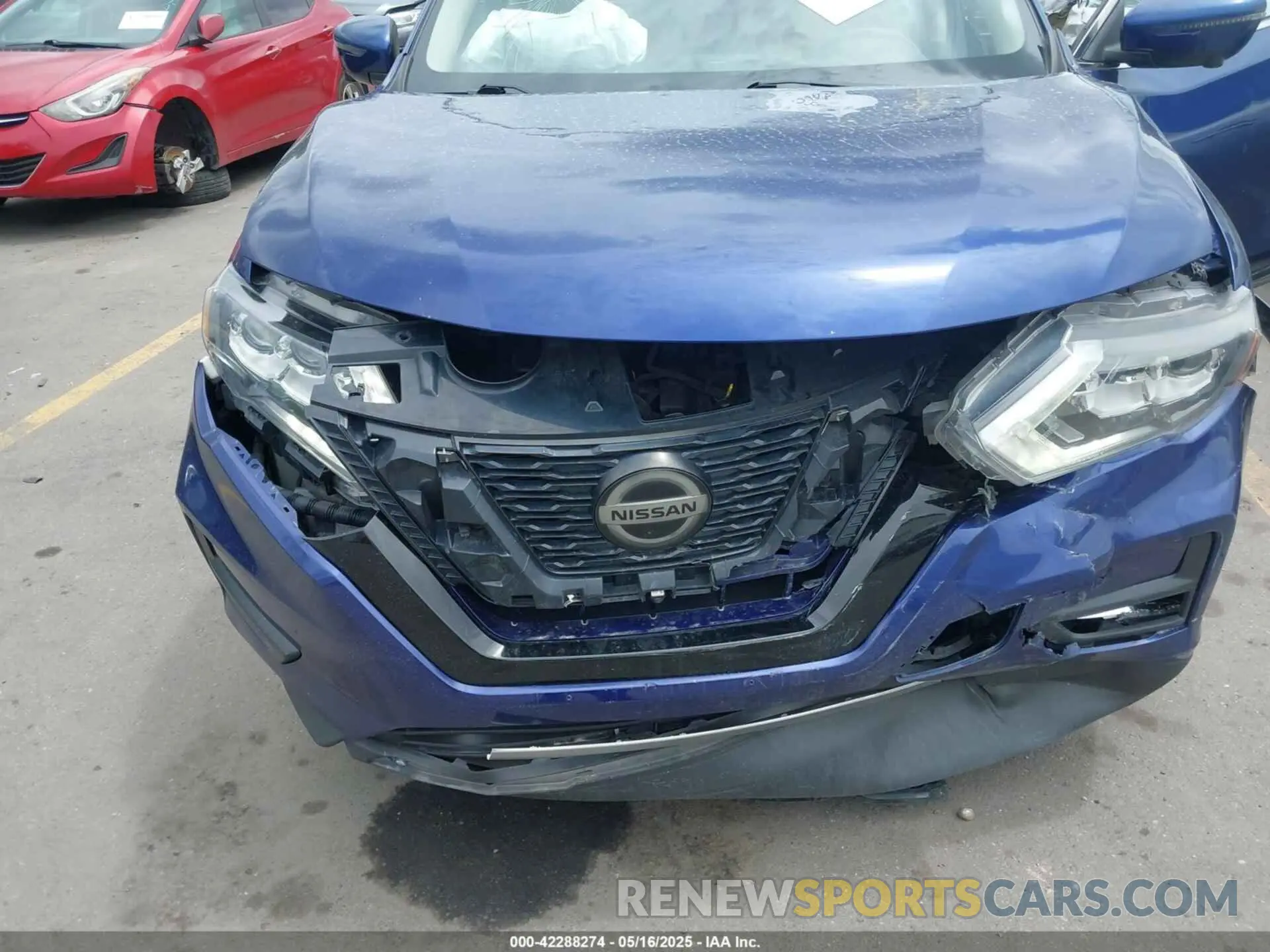 6 Photograph of a damaged car 5N1AT2MV7KC702519 NISSAN ROGUE 2019