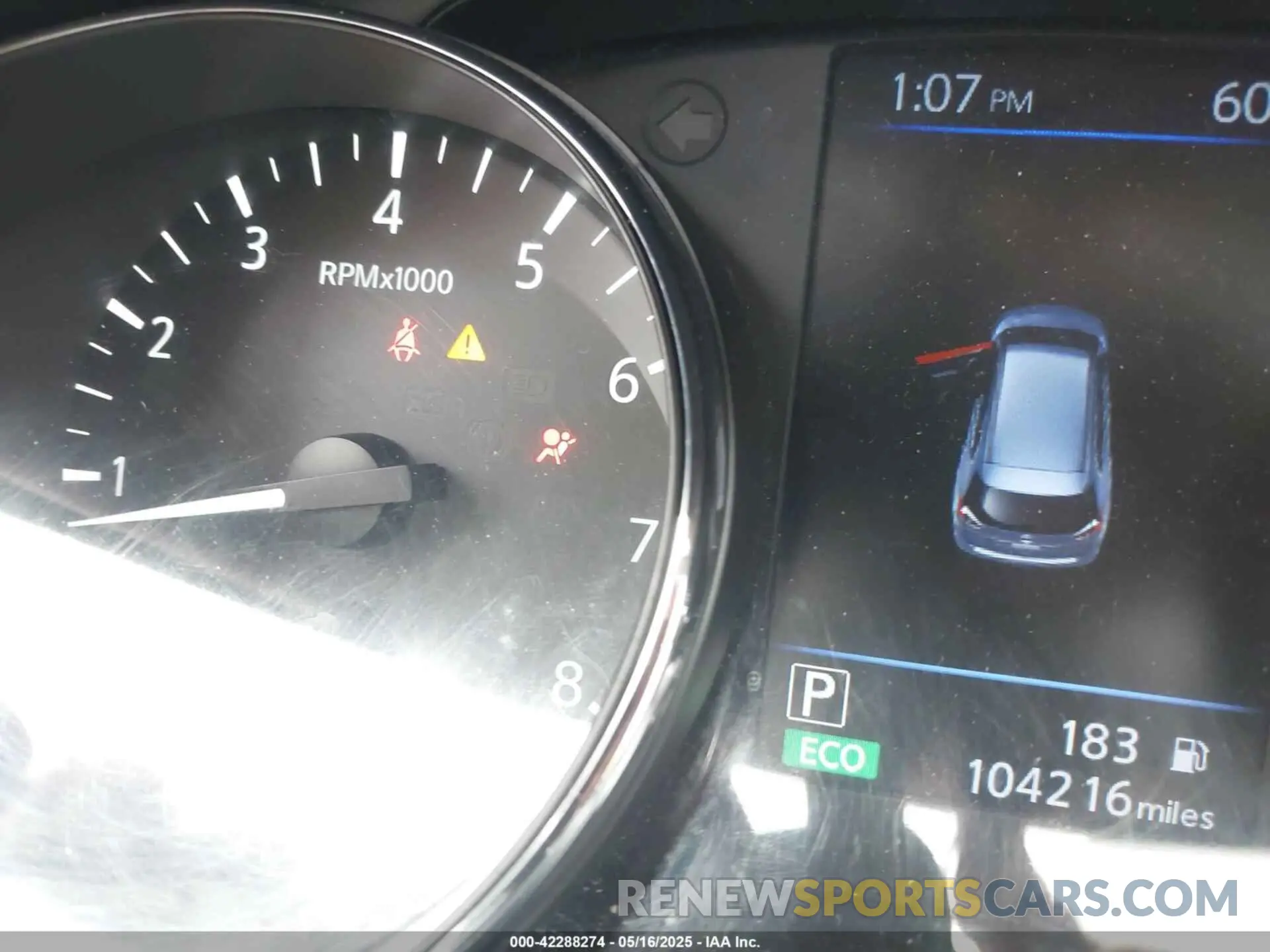 7 Photograph of a damaged car 5N1AT2MV7KC702519 NISSAN ROGUE 2019