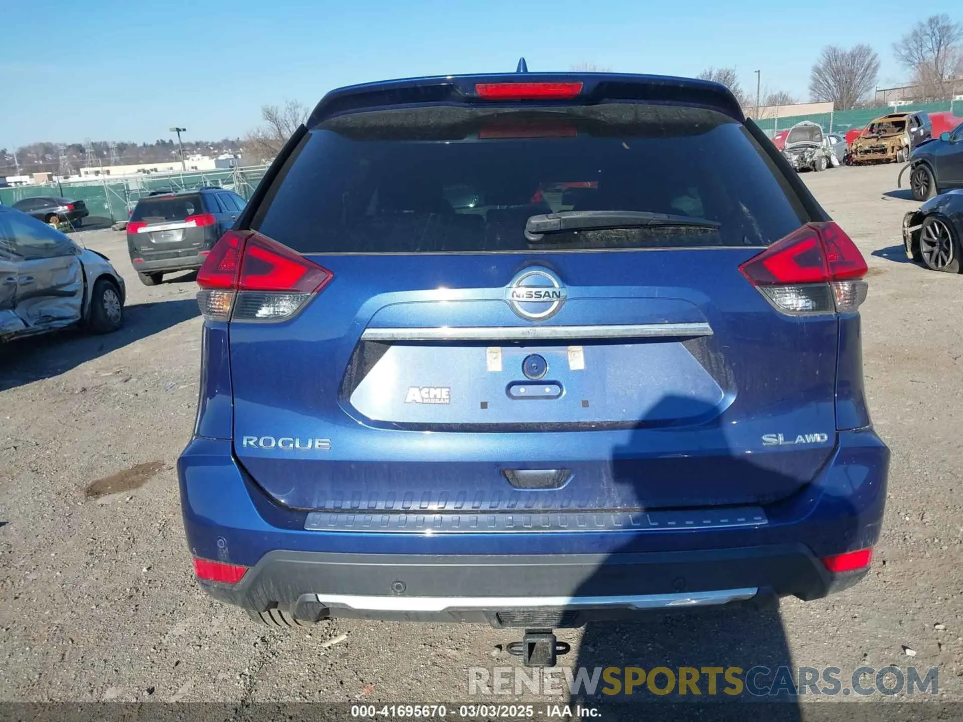 16 Photograph of a damaged car 5N1AT2MV7KC718316 NISSAN ROGUE 2019