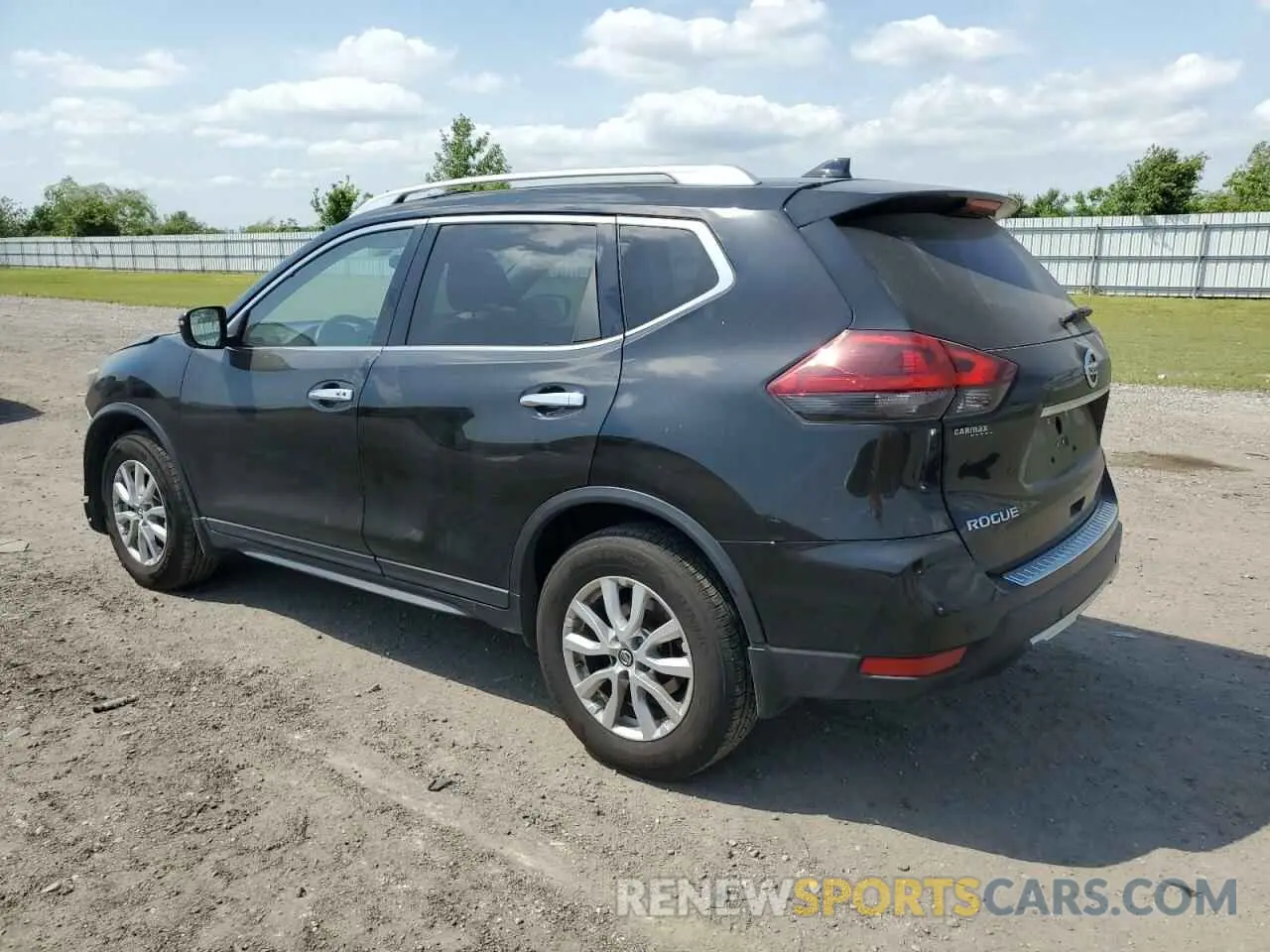 2 Photograph of a damaged car 5N1AT2MV7KC738114 NISSAN ROGUE 2019