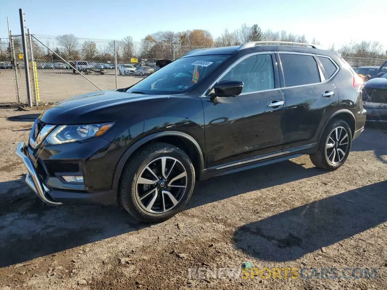 1 Photograph of a damaged car 5N1AT2MV7KC747444 NISSAN ROGUE 2019