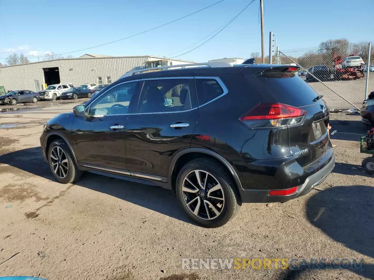 2 Photograph of a damaged car 5N1AT2MV7KC747444 NISSAN ROGUE 2019