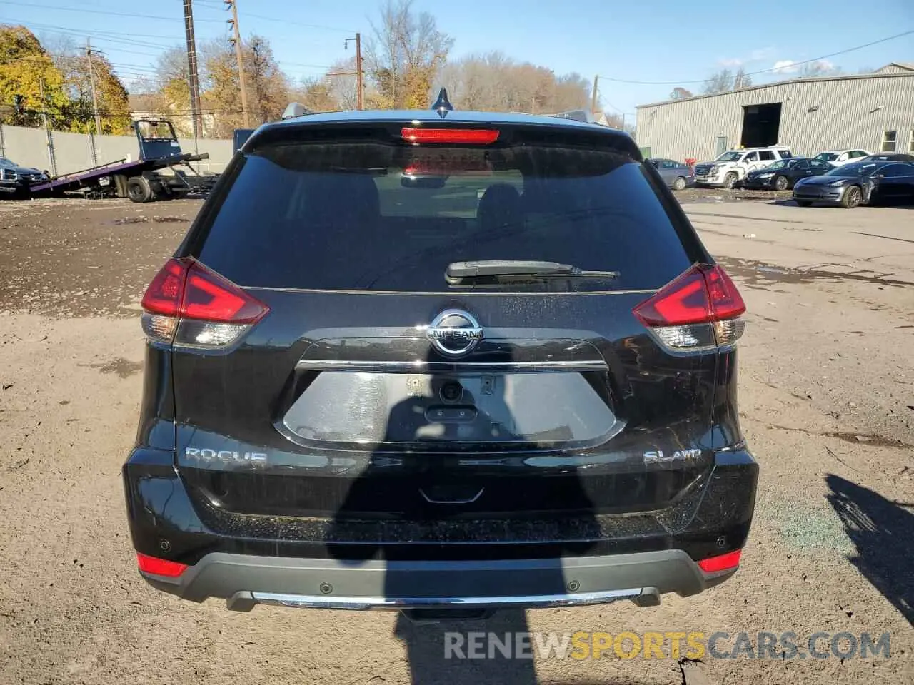 6 Photograph of a damaged car 5N1AT2MV7KC747444 NISSAN ROGUE 2019