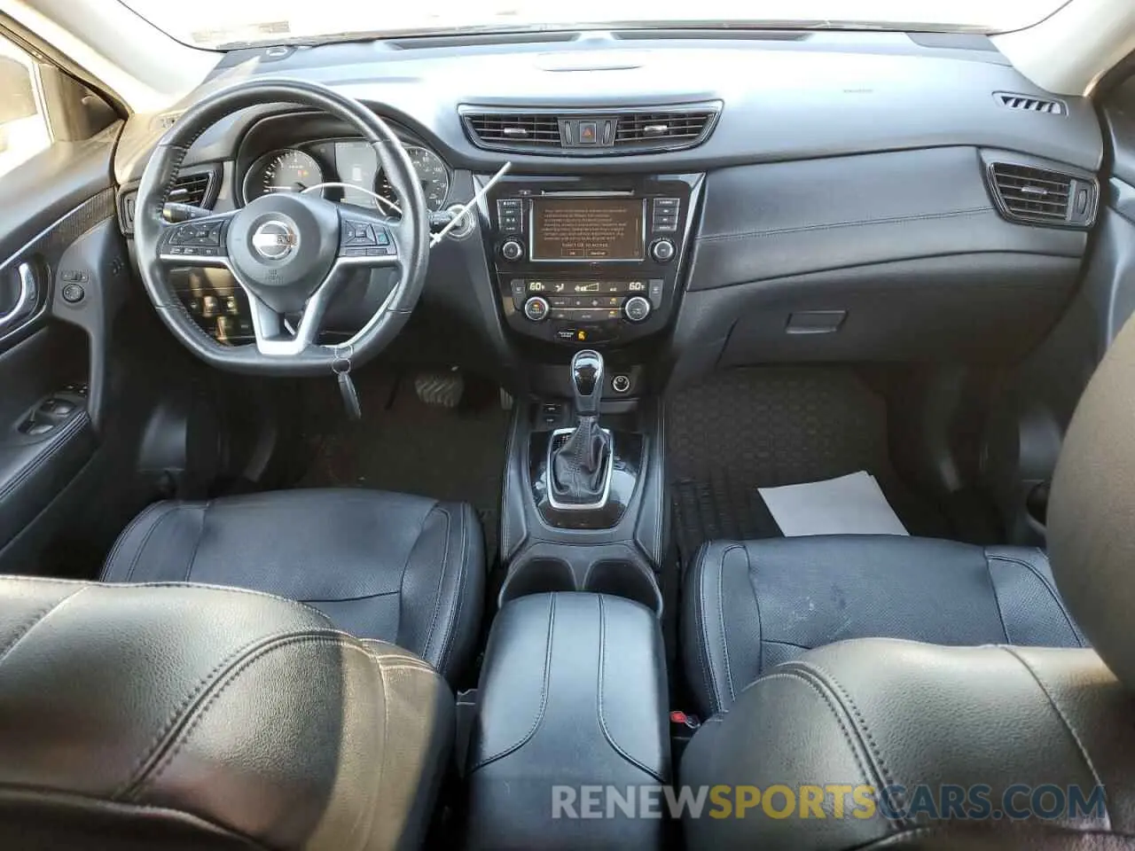 8 Photograph of a damaged car 5N1AT2MV7KC747444 NISSAN ROGUE 2019