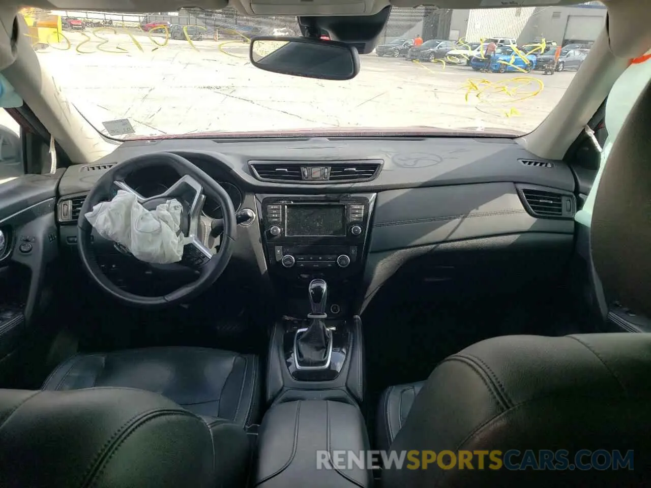 10 Photograph of a damaged car 5N1AT2MV7KC756628 NISSAN ROGUE 2019