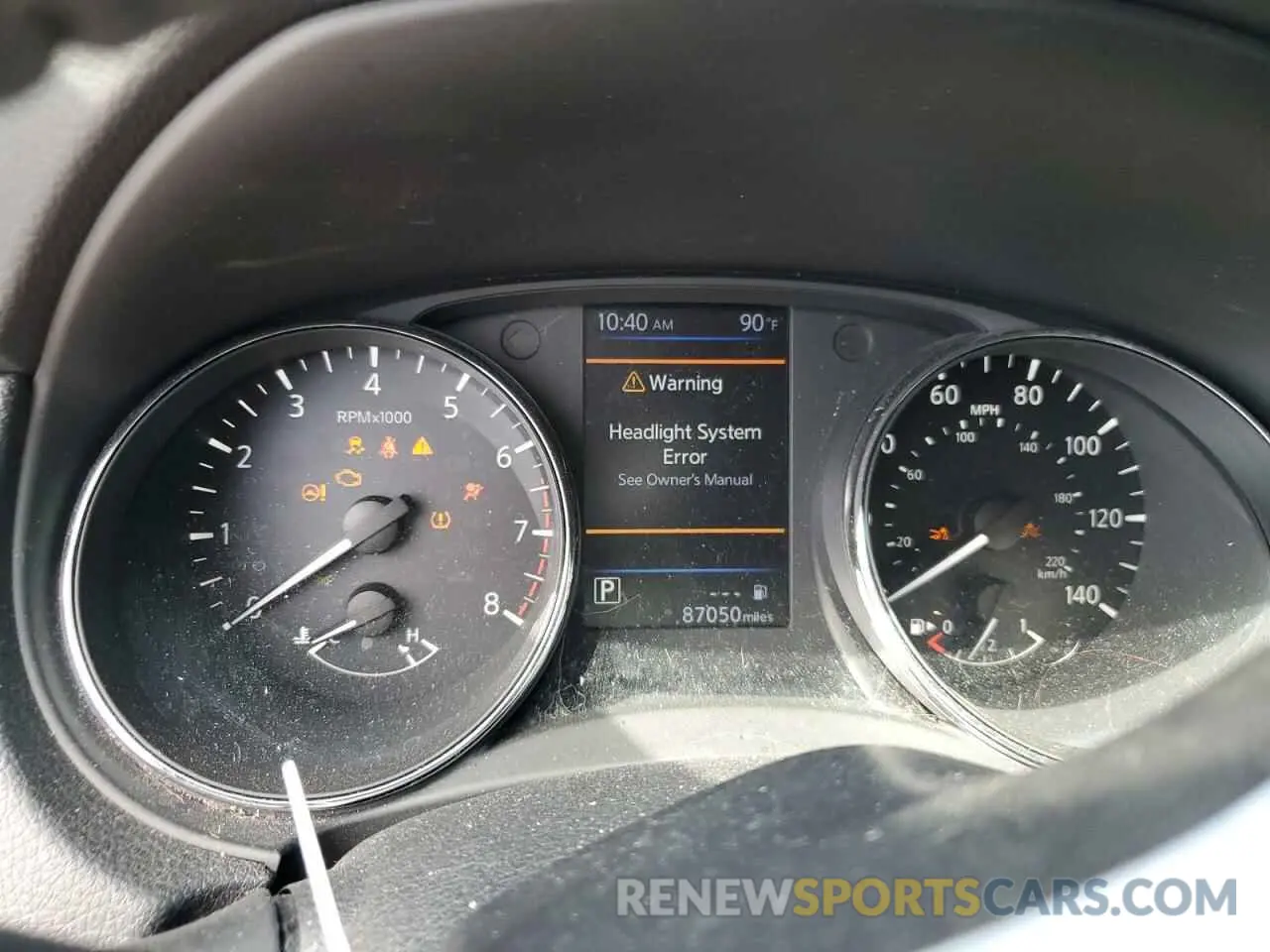 9 Photograph of a damaged car 5N1AT2MV7KC756628 NISSAN ROGUE 2019