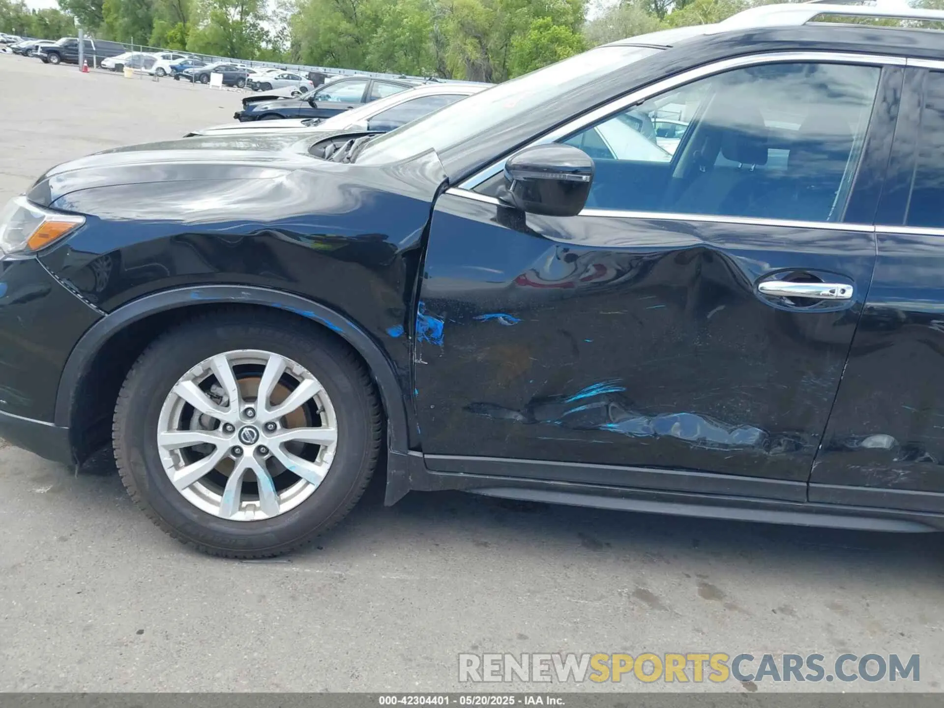 6 Photograph of a damaged car 5N1AT2MV7KC770013 NISSAN ROGUE 2019