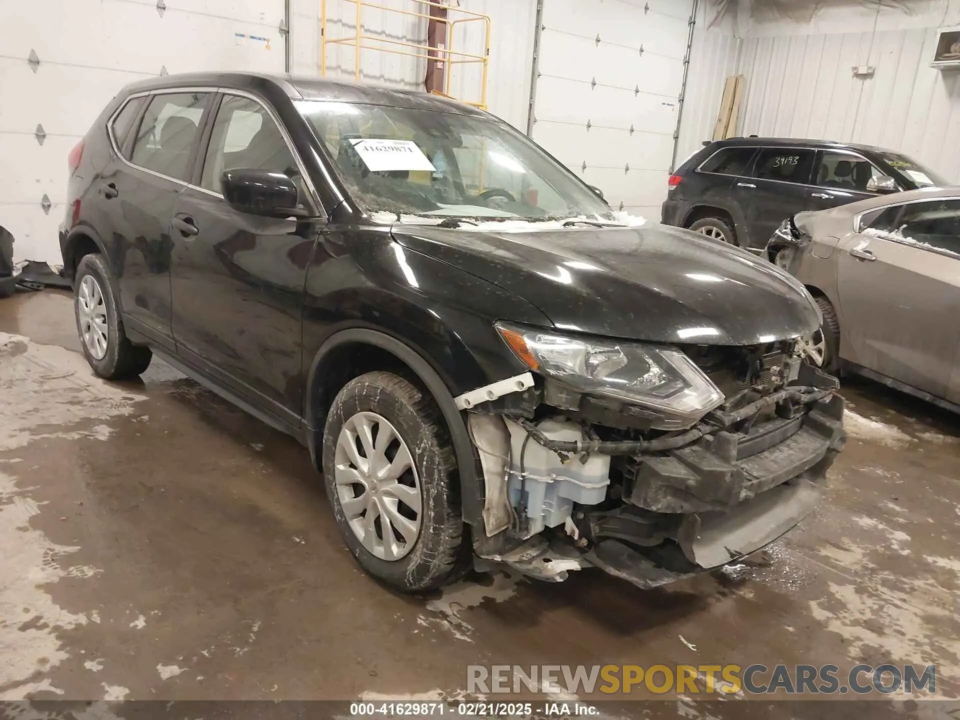 1 Photograph of a damaged car 5N1AT2MV7KC785630 NISSAN ROGUE 2019
