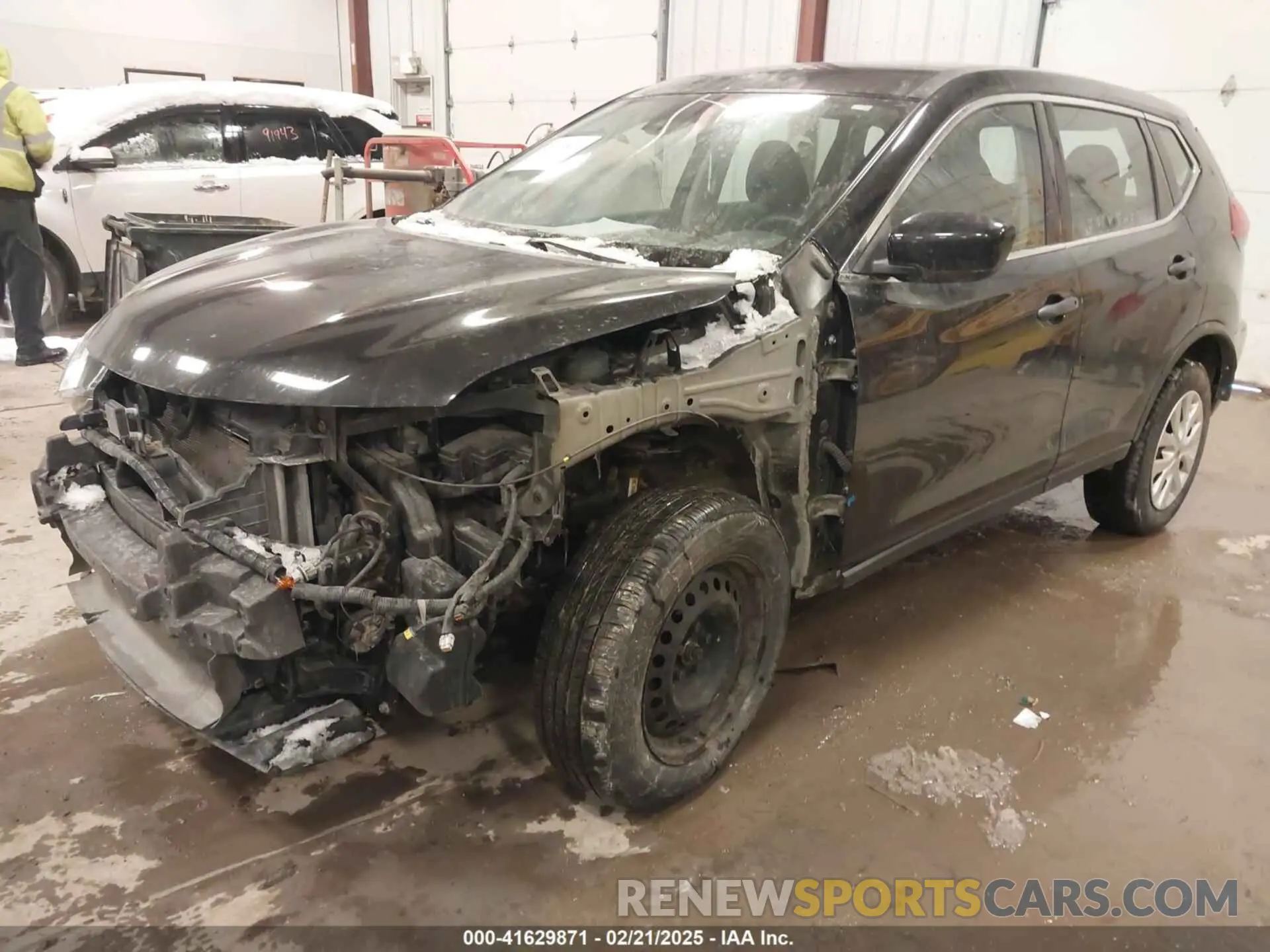 2 Photograph of a damaged car 5N1AT2MV7KC785630 NISSAN ROGUE 2019