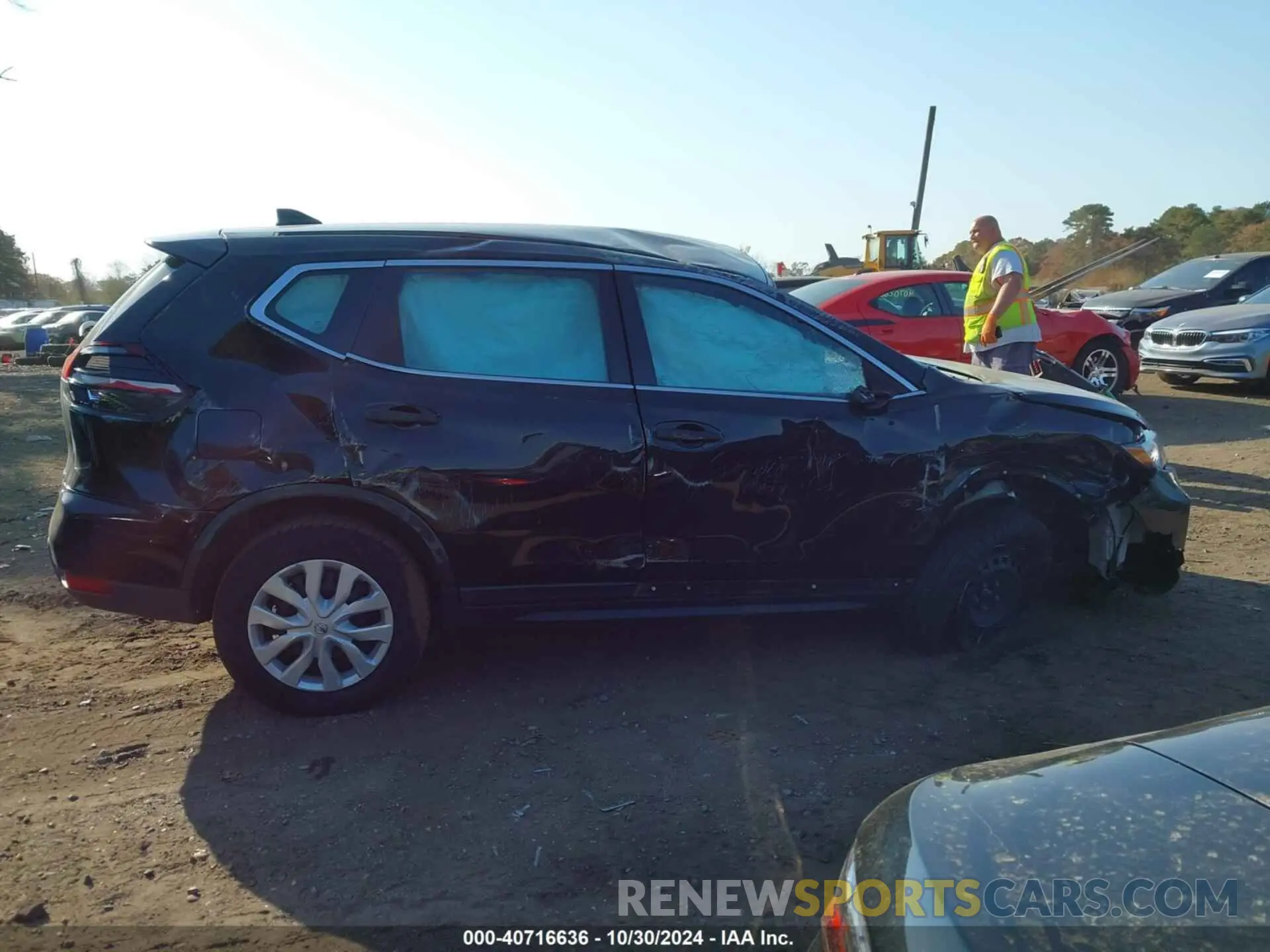 13 Photograph of a damaged car 5N1AT2MV7KC787720 NISSAN ROGUE 2019